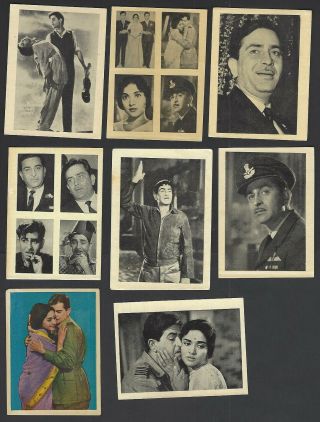 India Bollywood : Vintage Small Pictures With Raj Kapoor (13)
