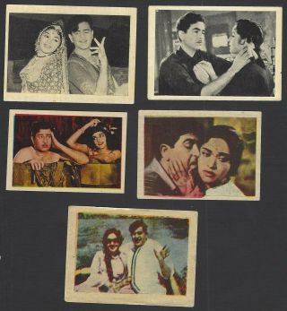 India Bollywood : vintage small pictures with Raj Kapoor (13) 2