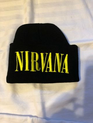 Nirvana Unisex Ski Hat Without Tags.