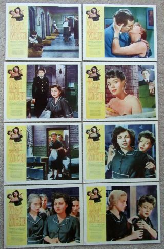 Weak And The Wicked Orig 1954 Set Of 8lc 