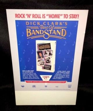 MTV 1980’s Video Store Advertising Standee Promotional Counter Display 2
