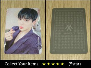 Monsta X 1st Repackage Album Shine Forever Complete Wonho Official Photo Card