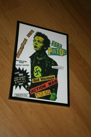 Sid Vicious Something Else Sex Pistols Rock N Roll Swindle Punk Rock Framed
