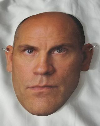 Nos 1999 Being John Malkovich Movie Theater Cardboard Full Size Promo Mask