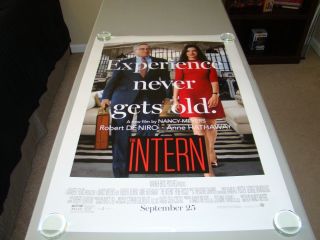 Intern,  Ds,  Double Sided,  Movie Poster,  27x40 From Theater
