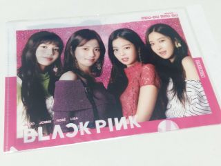 Blackpink Black Pink Photo Kpop Clear File Folder Jennie Jisoo Rose Lisa K Goods