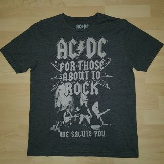 Ac/dc - For Those About To Rock - Classic Official Acdc T - Shirt - Size M Vintage
