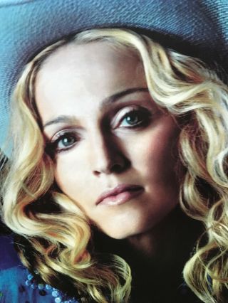 RaRe.  vintage Madonna cowboy hat poster 22x34 