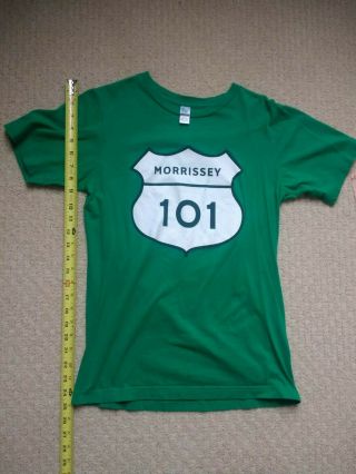 Morrissey (the Smiths) Green Highway 101 Road Sign T - Shirt Shirt,  Men 
