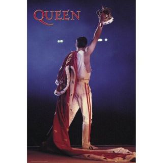 Queen Crown Poster 61x91cm Freddie Mercury Triumph Live On Stage