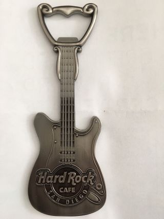 Hard Rock Cafe HRC San Diego Guitar Bottle Opener (Not A Magnet) 2