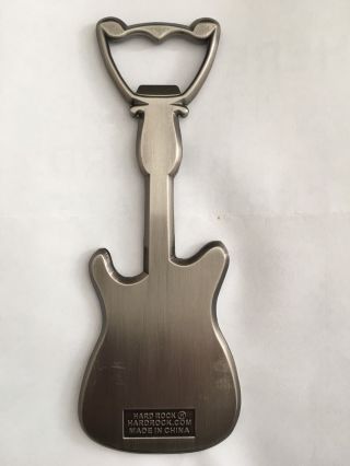 Hard Rock Cafe HRC San Diego Guitar Bottle Opener (Not A Magnet) 3