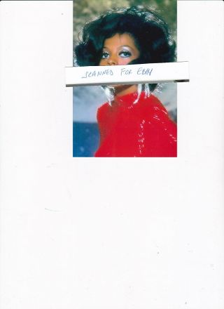 Diana Ross Color 4x6 Photo