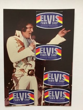 Vintage Candid Photo Of Elvis With Blue Scarf / Dayton,  Oh / Oct.  / 1974