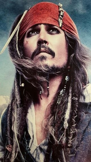 Pirates Of The Carribbean: On Stranger Tides Double - Sided 27x40 Movie Poster 2