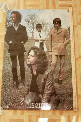 Vintage The Doors 469 Poster 1978 Jim Morrison Blues Rock