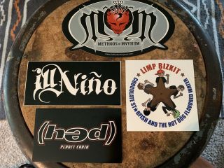 Limp Bizkit,  Hed (pe),  Methods Of Mayhem,  Ill Nino Promo Stickers