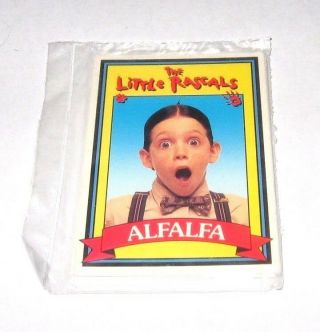 Rare 1994 The Little Rascals Movie Promo Card Set - Petey Buckwheat Alfalfa Dog