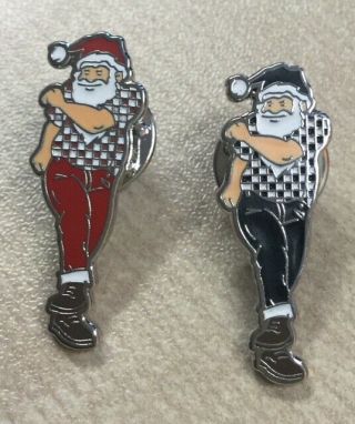 Santa Ska Man Nutty Boy Enamel Pin Badge,  Reggae,  Ska Mod - Ideal Christmas Gift