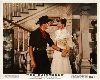 The Rainmaker 1956 Mini Color Lobby Card Katharine Hepburn Lancaster