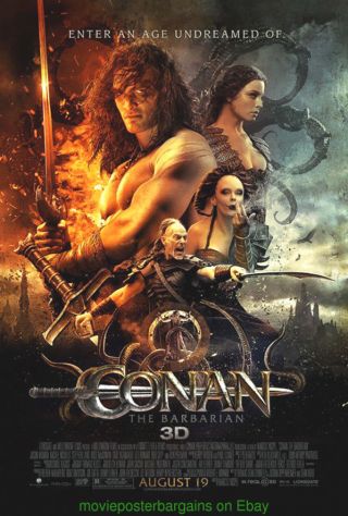 Conan The Barbarian Movie Poster Ds Final 27x40