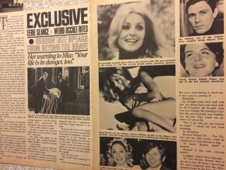 Sharon Tate,  Four Page Vintage Clipping