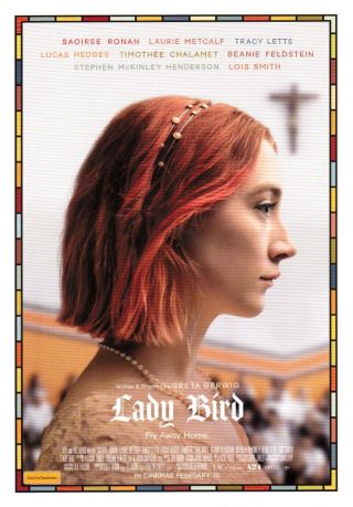 Lady Bird (2017) A5 Poster - Saoirse Ronan,  Laurie Metcalf,  Greta Gerwig