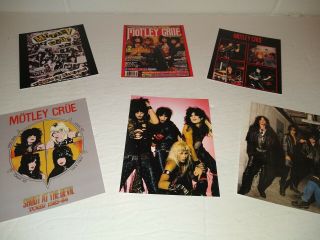 Motley Crue Postcards Set (6)
