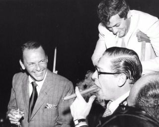 Frank Sinatra Tony Curtis And Milton Berle 8x10 Photo Print 0587071117