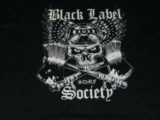 2015 Black Label Society Wino Concert Tour T Shirt (xxl)