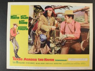 1966 Texas Across The River Movie Lobby Card Dean Martin
