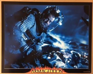 Bruce Willis In The Astronaut Pressure Suit Armageddon 1998 Lobby Card 1129