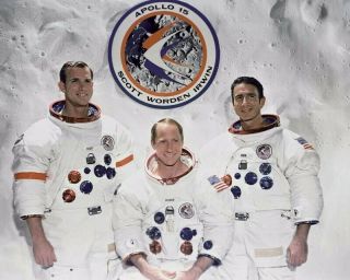 The Apollo 15 Prime Crew 8x10 Photo Print 1140071117