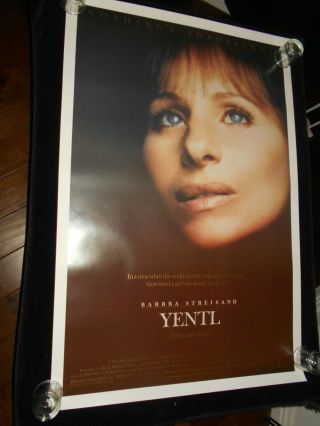 Yentl Barbra Streisand Rolled One Sheet Poster