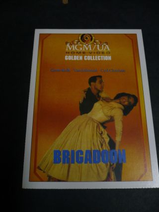 Brigadoon,  Film Card [gene Kelly,  Van Johnson,  Cyd Charise]