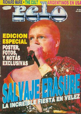 Erasure In Argentina Cover,  7 Pages,  Poster