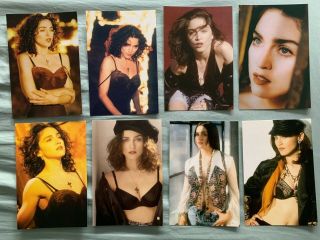 Madonna 8 Promo Postcards / 4x6 Cards Like A Prayer,  Express Yourself,  Madame X