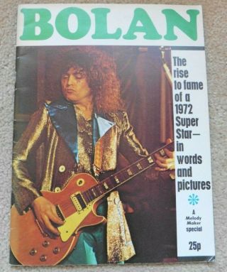 Marc Bolan - A Melody Maker Special 1972,  T - Rex,  Rare
