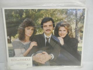 Rich And Famous 1981 Set Of 8 Lobby Cards 11 X 14 &