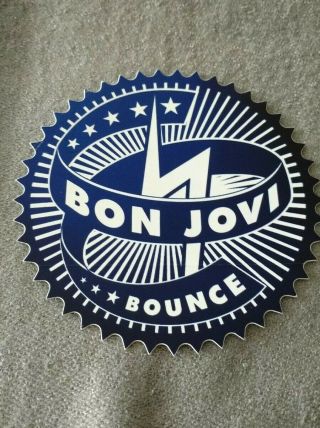 Very Rare Bon Jovi.  Bounce Promo Sticker.