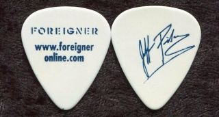 Foreigner 2006 Concert Tour Guitar Pick Jeff Pilson Custom Stage Pick Dokken 2