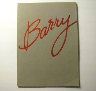 Barry Manilow 1981 Illustrated Concert Tour Program – Bette Midler – “mandy”