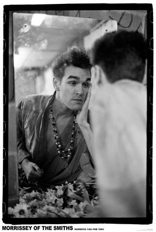 Morrissey Of The Smiths Poster Size 84.  1cm X 59.  4cm - Approx 34  X 24