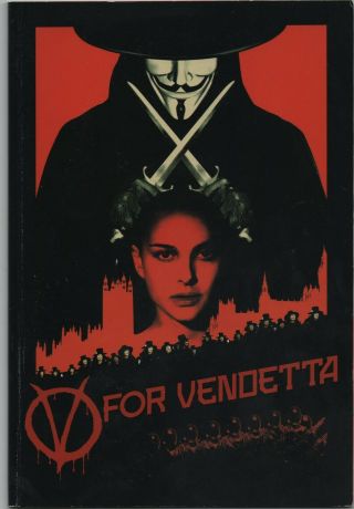V For Vendetta 2005 Natalie Portman James Mcteigue Japanese Movie Program