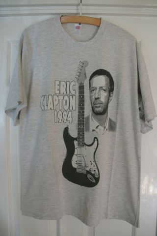 Mens Eric Clapton 1994 Concerts Xl T - Shirt