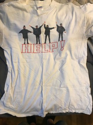 The Beatles Help T - Shirt Size Xl 1990