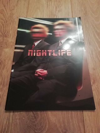 Pet Shop Boys Nightlife 1999 Tour Programme