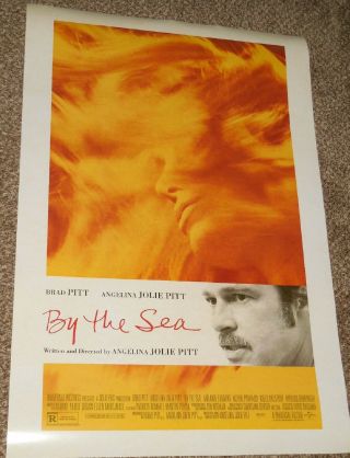By The Sea 27 X 40 2015 D/s Movie Poster - Brad Pitt & Angelina Jolie