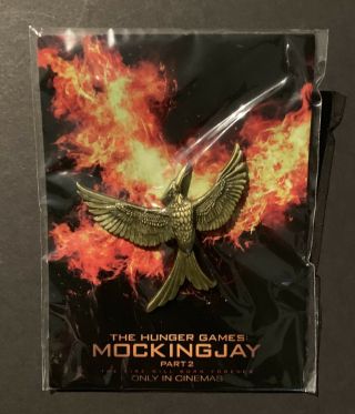Loot Crate The Hunger Games Part 2 Mockingjay Pin Loot Crate Exclusive Fast Ship