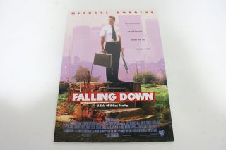 Falling Down Japan Movie Program Pamphlet 1993 Michael Douglas P956